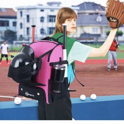 Baseball Softball Bag X-Large Soccer Bag for Youth Boys Girls and Men Women Basketball Backpack for Adult Kid
