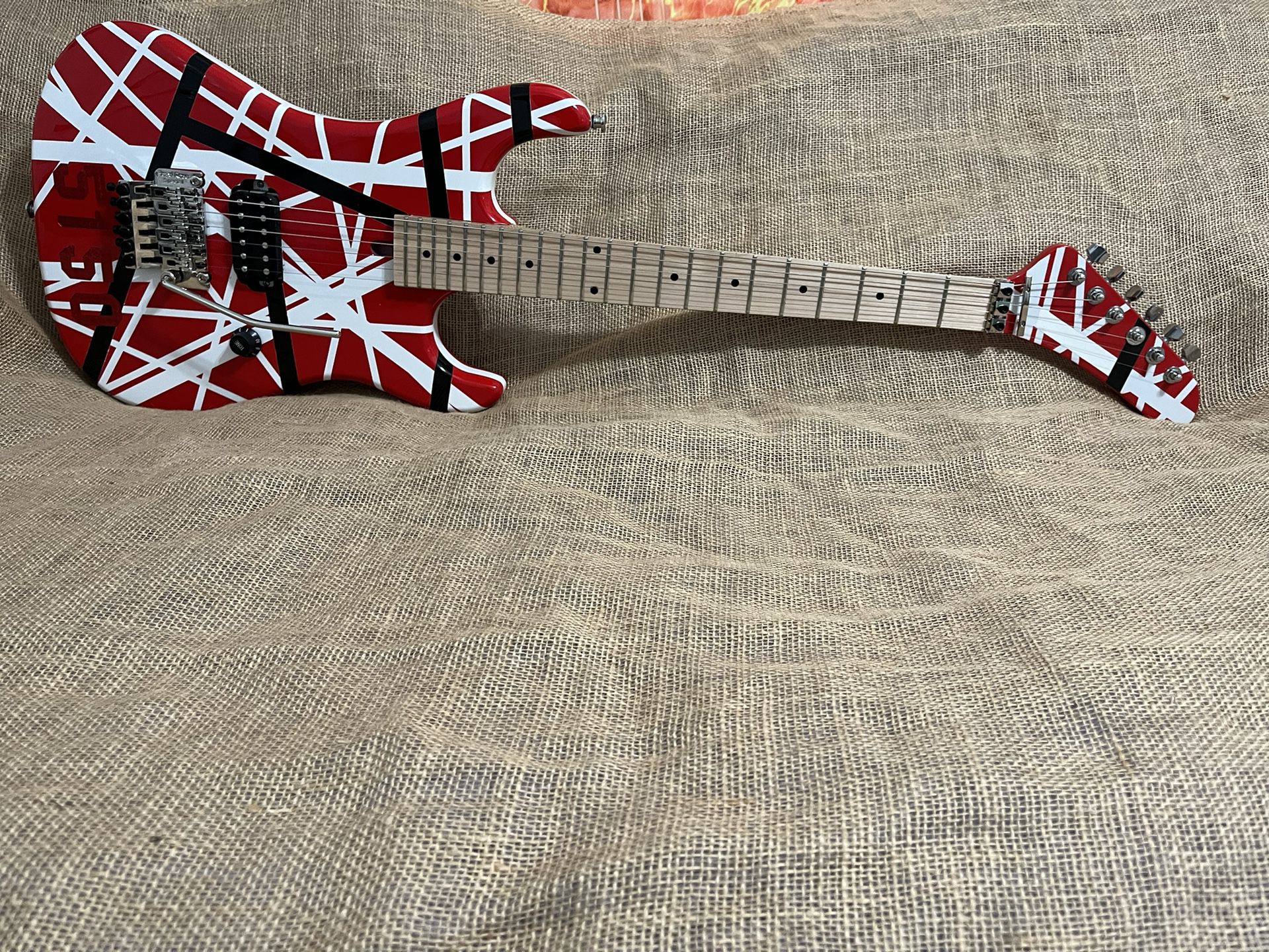 Jacobs Handcrafted EVH style Electric Guitar