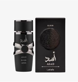 Lattafa Asad Elixir – Spicy, Woody, Amber, Warm – Eau de Parfum Spray