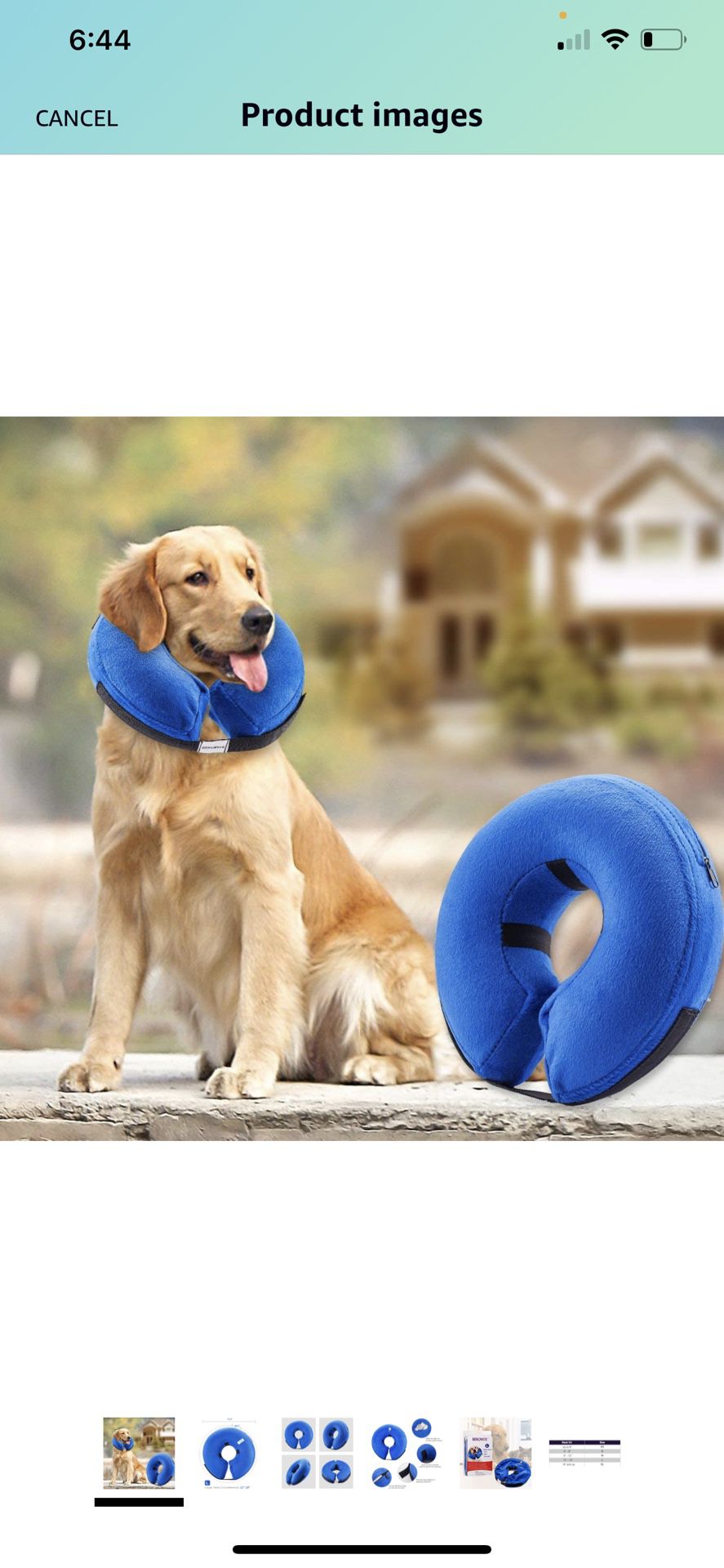 BENCMATE Protective Inflatable Collar for Dogs and Cats