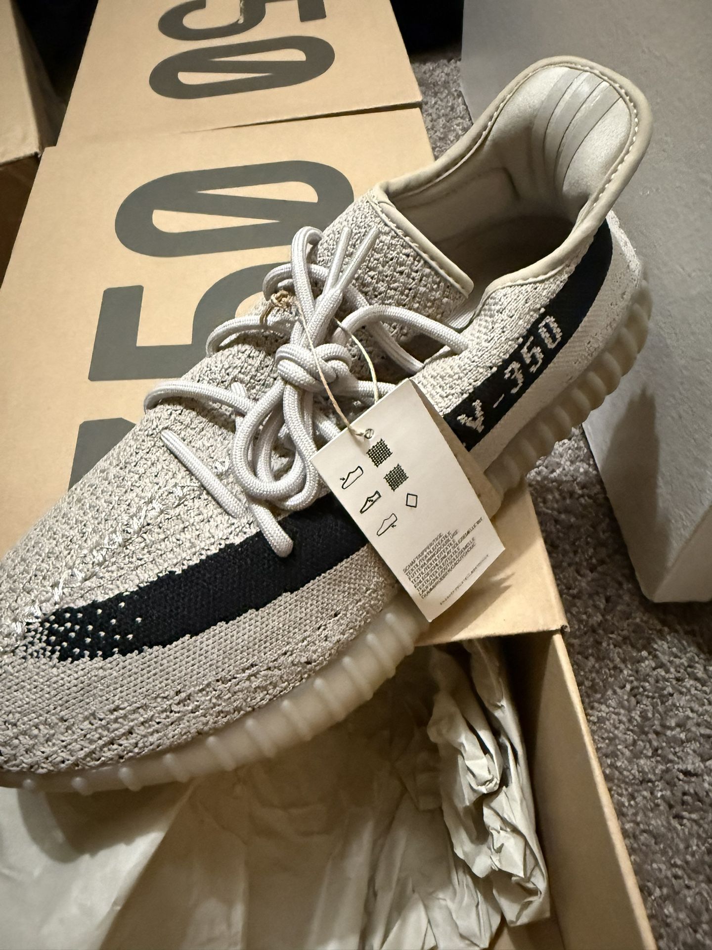 Yeezy 350 V2 Slate Size 12