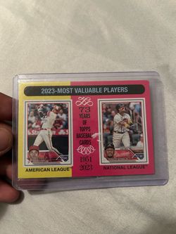 2024 Topps Heritage Most Valuable Players Shohei Ohtani / Ronald Acuna Jr #204
