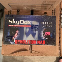 SkyBox Demolition Man Trading Cards Factory Sealed Box Vintage Movie Cards 1993