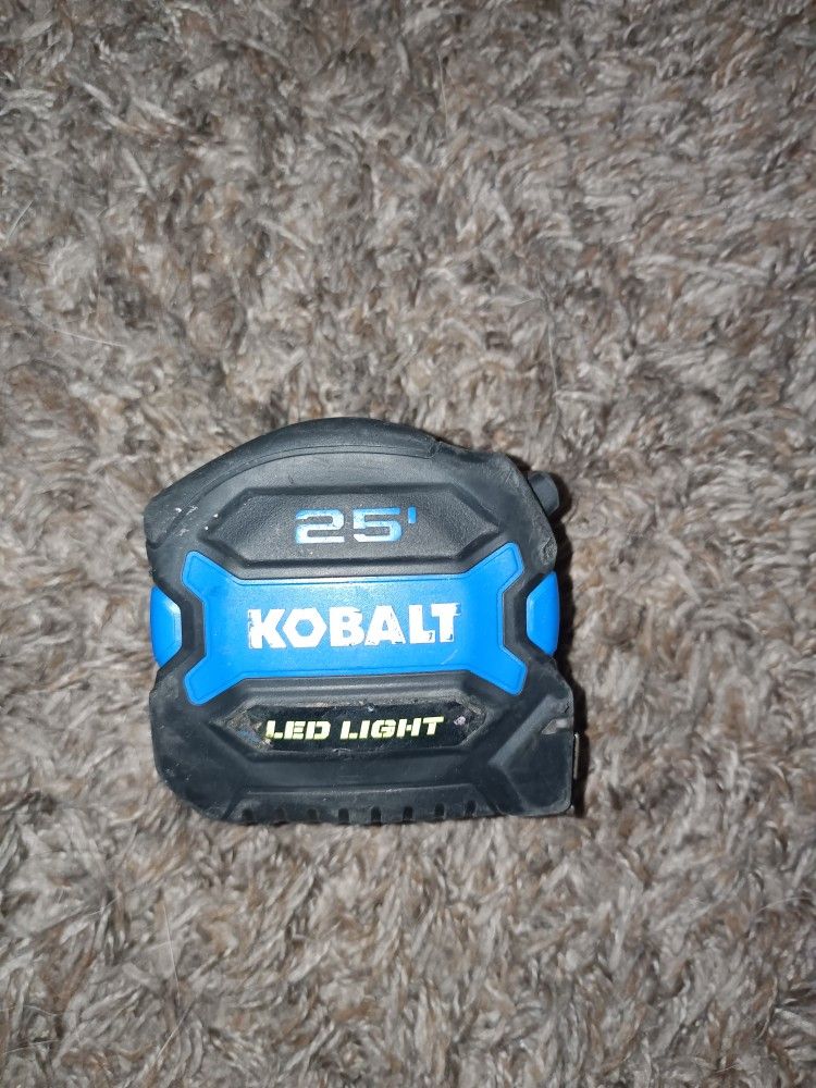 Kobalt LED Light Tape Measure