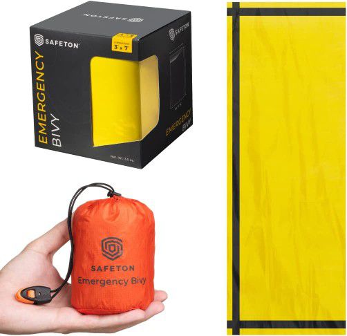 Emergency Bivy Sack With Bag and Whistle 