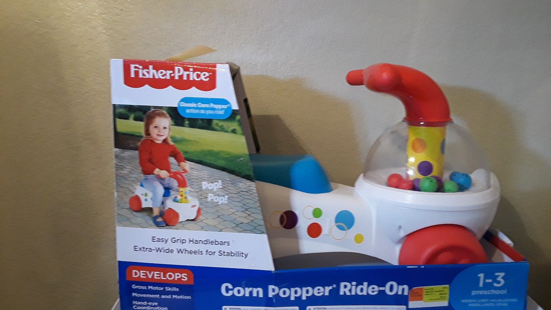 Fisher-Price Classic Corn Popper Ride On