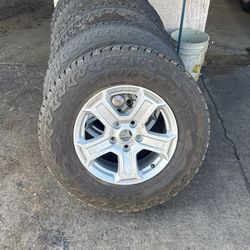 5 17 inch wheels and tires 2018 jeep Wrangler
