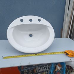 Porcelain Bathroom Sink