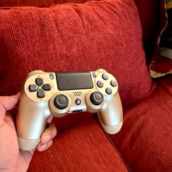 Bronze Gold Authentic PS4 Controller