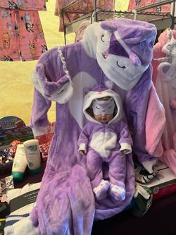 Pijamas para niñas y muñecas y mujeres y muñecas