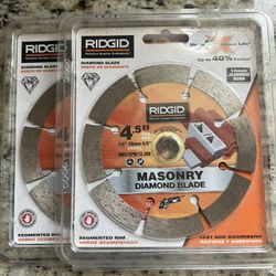 Ridgid Diamond Blade