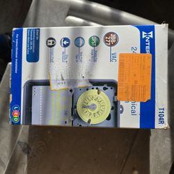 Intermatic T104R 208-277-Volt DPST 24 Hour Mechanical Time Switch with Outdoor Case
