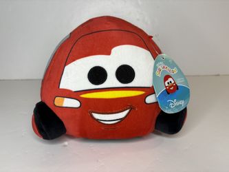 Disney Pixar Cars Lightning Mcqueen Squishmallow  Plush