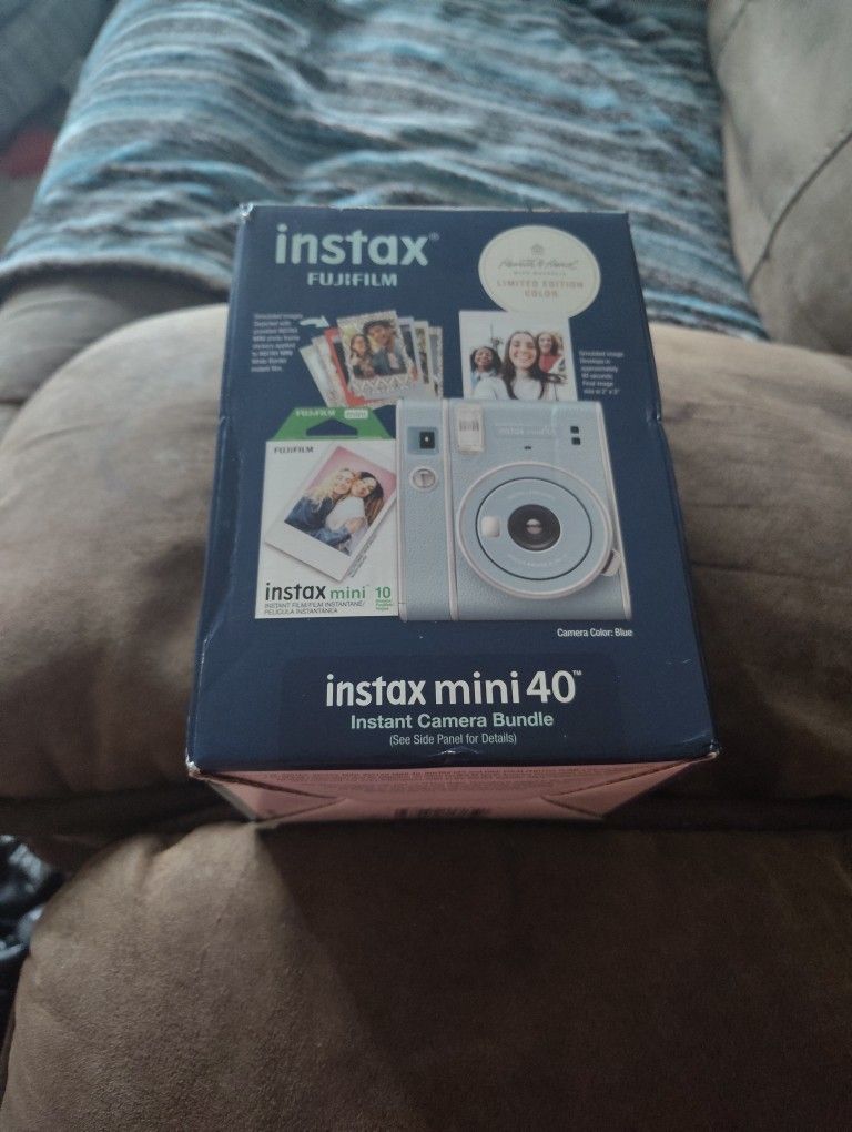 Brand New Instax Mini 40" Camera Bundle
