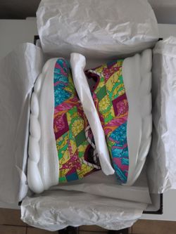 Versace Chain Reaction Sneakers Barocco Fluo Print