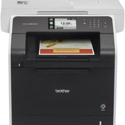 Brother Printer MFC-L8850CDW Wireless Color Laser Printer with Scanner, Copier and Fax, 