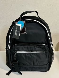 Steve Madden Black Nylon Backpack