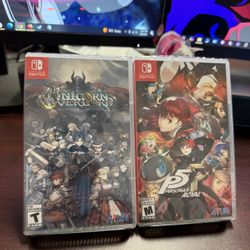 NEW SEALED Unicorn Overlord + Persona 5 Royal For Nintendo Switch