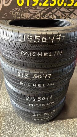 4 Michelin tires (215-50-17)