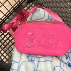 Juicy Couture Hot Pink Belt Bag UFT