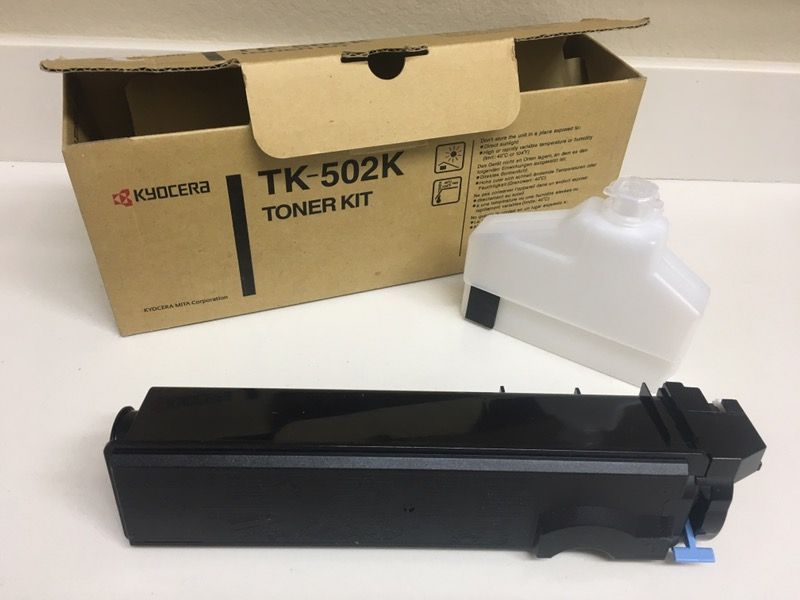 Kyocera Mita Black Toner Kit TK-502K For Ecosys Printer C5000 Series, 370PD0KM