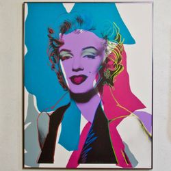 Andy Warhol Marilyn Monroe Silkscreen Print Signed Pop Artwork 