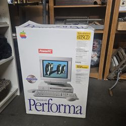 Vintage Macintosh Performa 6115CD, Computer, Monitor, Keyboard,Untested 
