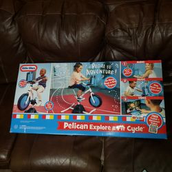 New In Box Pelican Explore & Fit Cycle Little Tikes