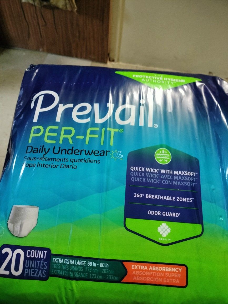 BRAND NEW NEVER USED ADULTS PAMPERS SIZE XXL