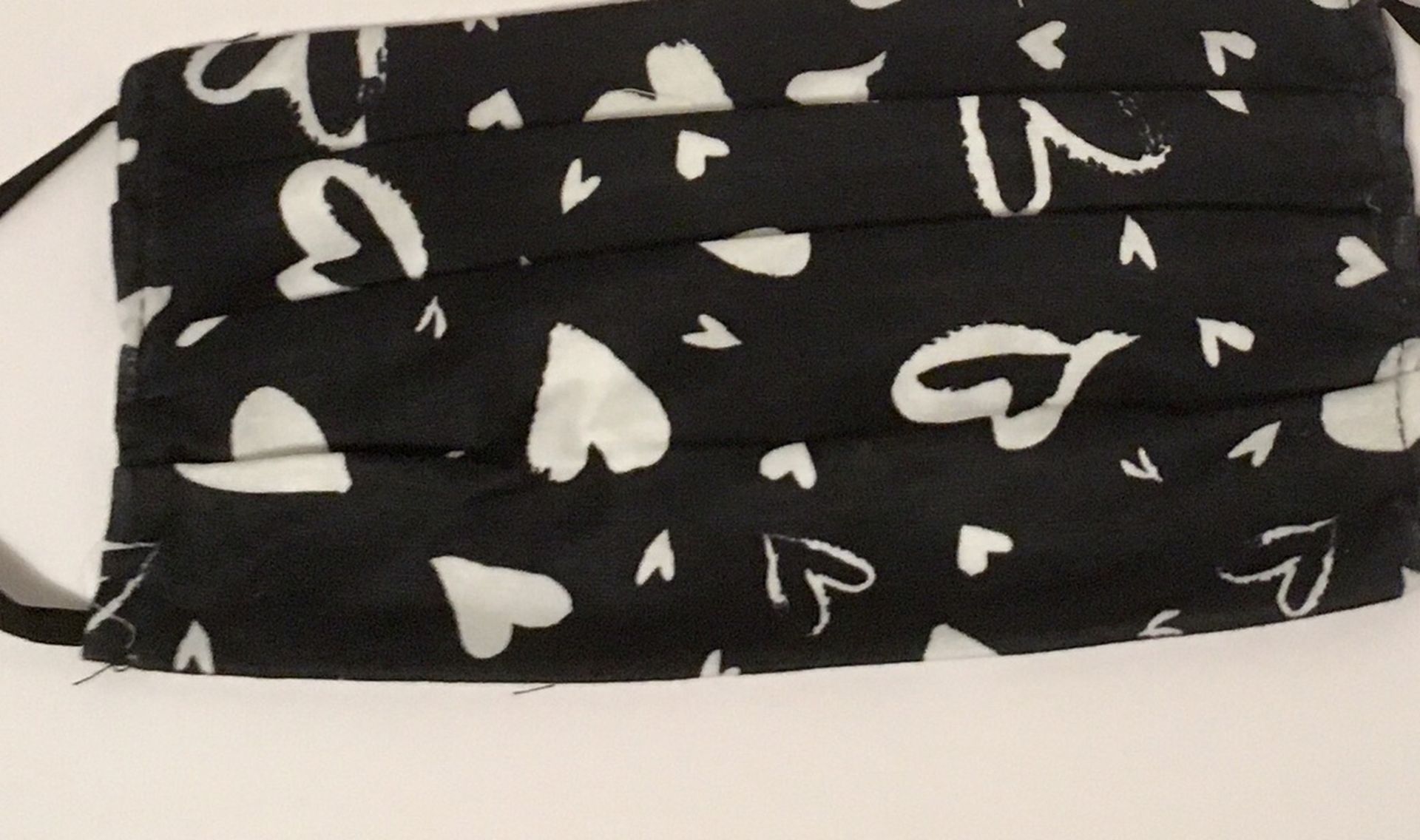 Black Heart Face Mask🖤