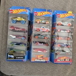 Hot Wheels 5 Packs
