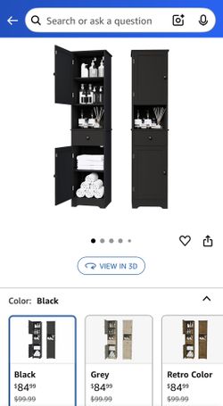 Tall Bathroom Cabinet