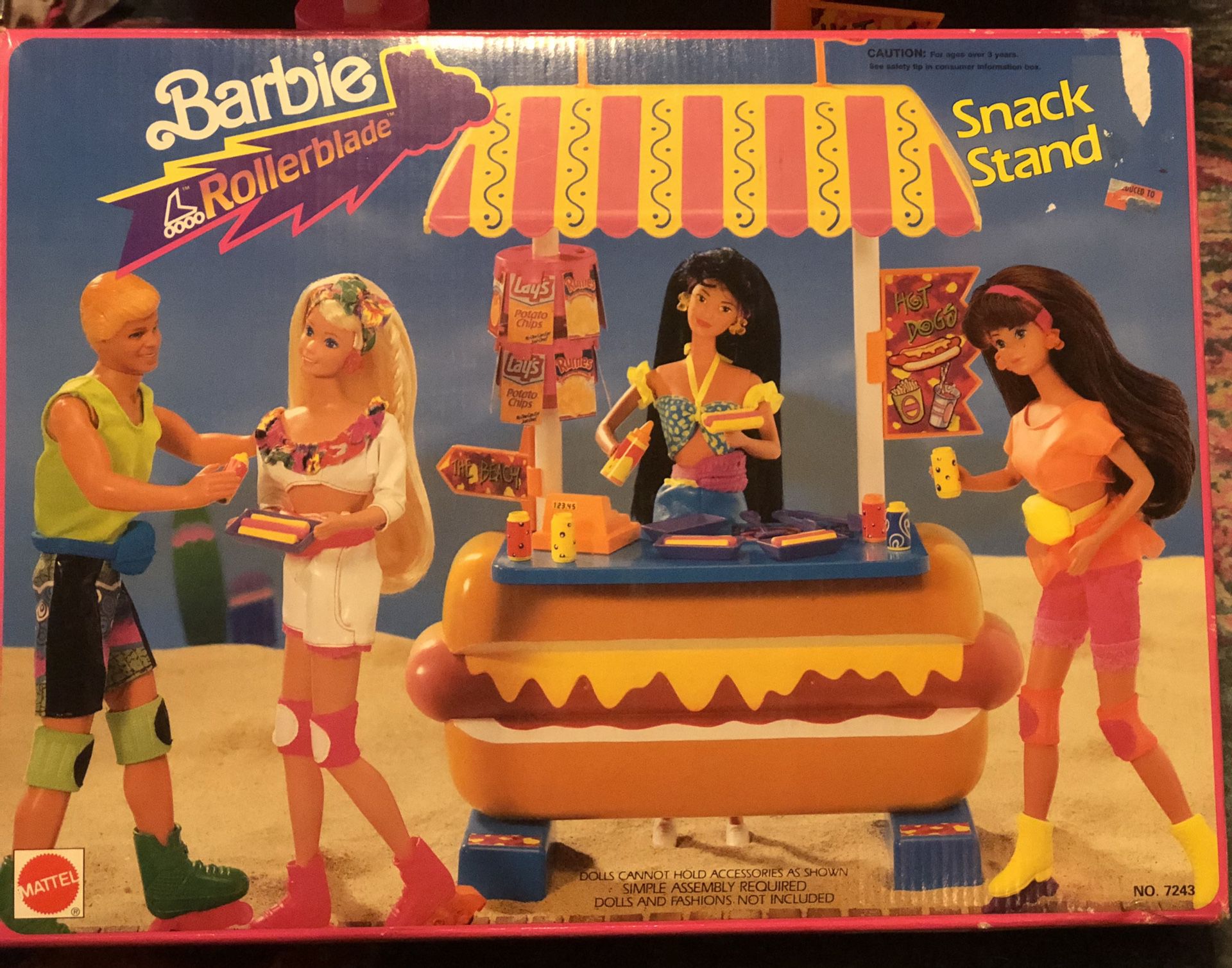 Barbie hotdog stand