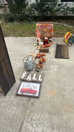 FALL DECORATIONS $50 For ALL items!