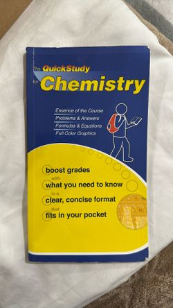 Quick study Chemistry Pocket Book