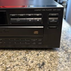 Sony cap-365 5-Disc CD Player 