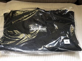 Supreme Bandana Box Logo Hooded Sweatshirt Hoodie Black Medium