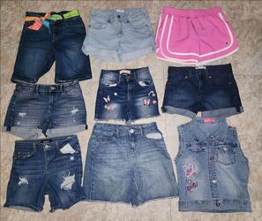 10/12 youth girls shorts $3 each or 2x$5