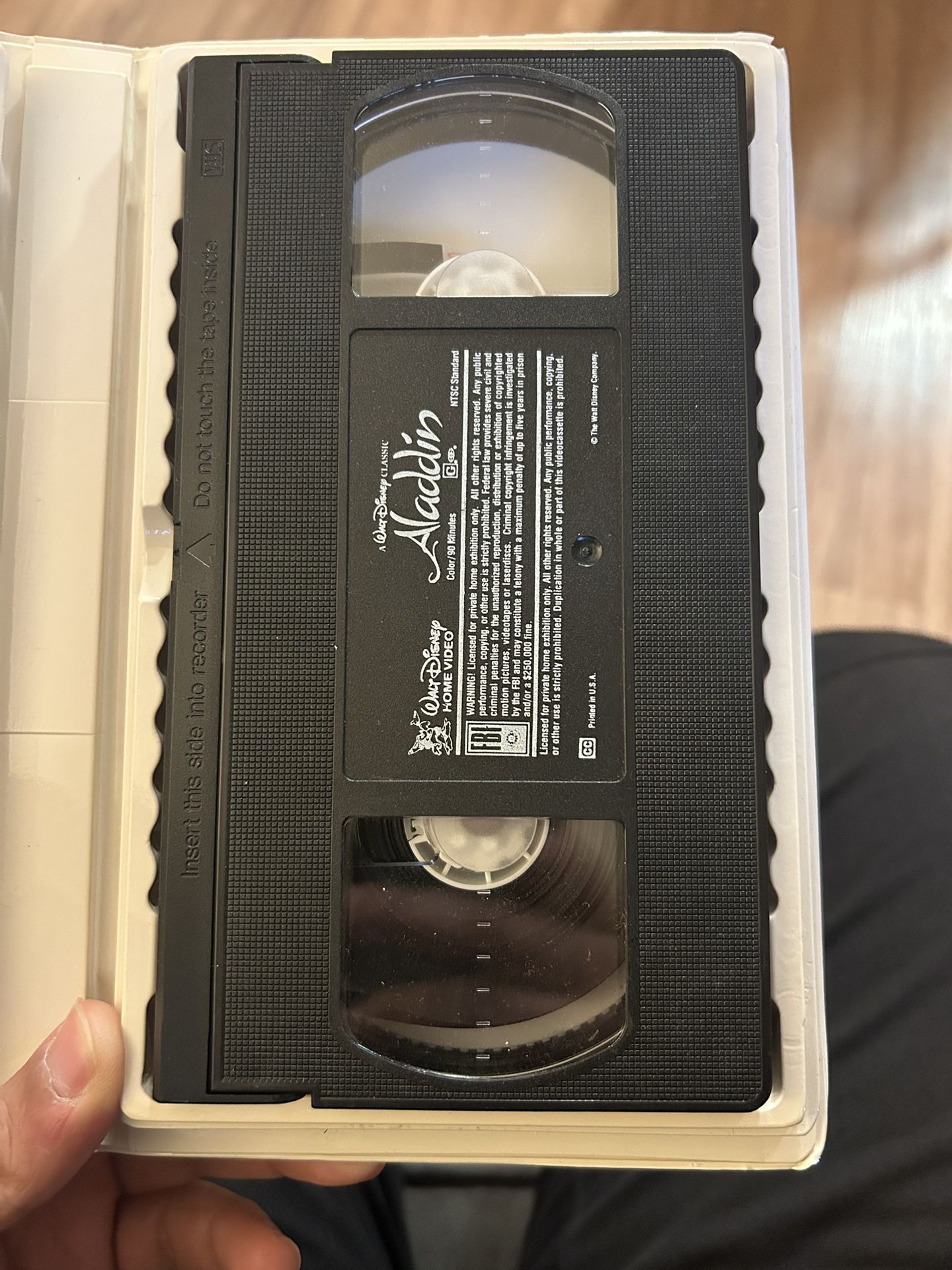 Black Diamond Aladdin VHS And Moglis Story