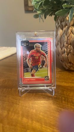 Lamine Yamal 2025 World Cup donruss holo optic