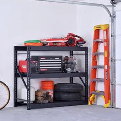 Garage Storage Shelving Unit in Black (Husky)
