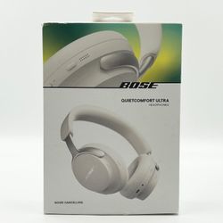 New Bose QuietComfort Ultra Wireless Bluetooth Headphones White 880066-0200