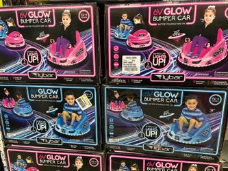 6V Glow Bumper Car For Kids