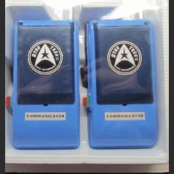 Star Trek communicators Walkie-talkies from 1974