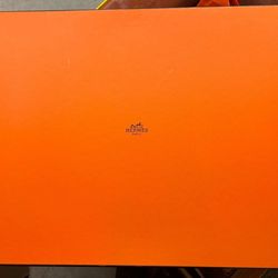 Hermes huge empty gift box for bag 20x16x5 inches