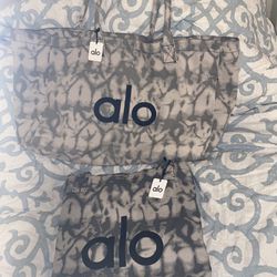 ALO Tie-Dye XL Tote Bag Bnwt
