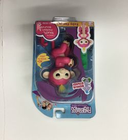 Red fingerling baby monkey