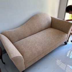 One big sofa, and two small sofas, excellent condition or original from Macy for $600