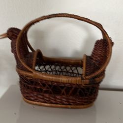 Handwoven , Wicker Basket