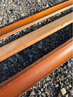 Old-growth clear vertical grain Douglas fir architectural trim